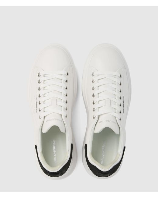 Karl Lagerfeld White Ikon Nft Kore Sneakers