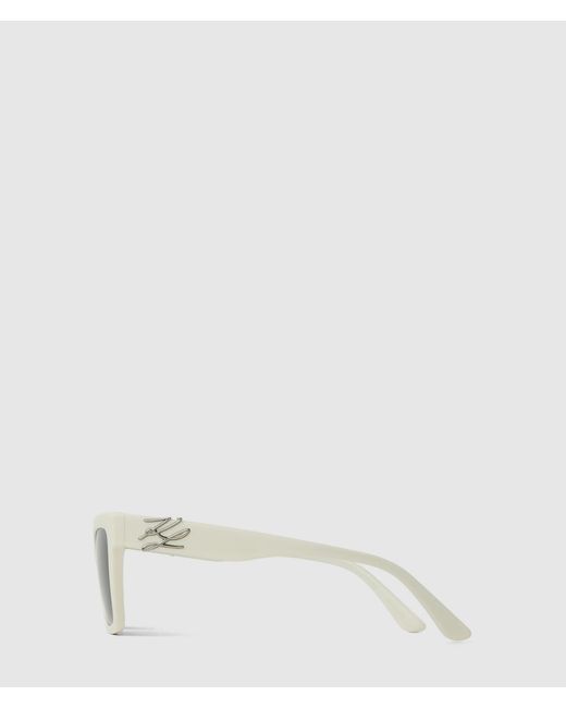 Karl Lagerfeld Green Autograph Cat Eye Sunglasses