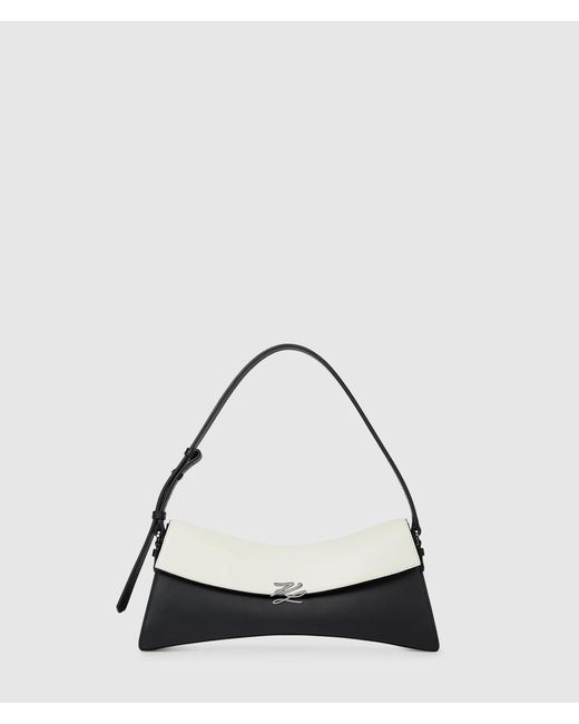 Karl Lagerfeld Multicolor K/Autograph Twist Elongated Shoulder Bag