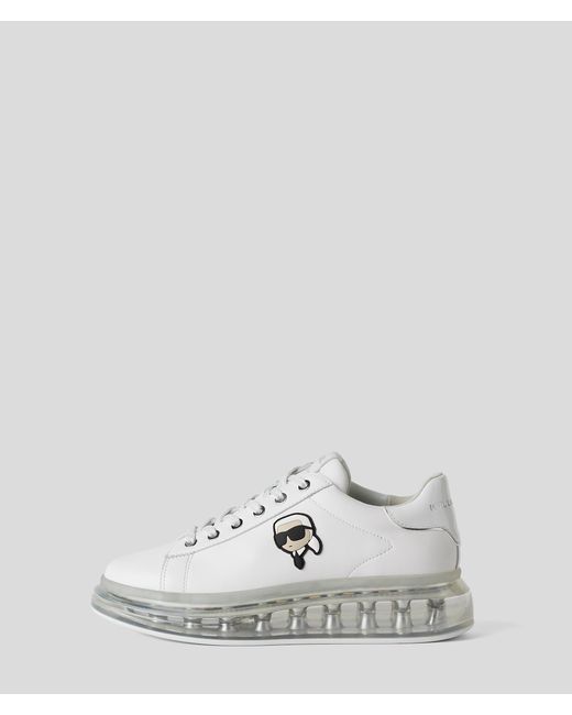 Karl Lagerfeld White K/ikonik Nft Kapri Kushion Sneakers