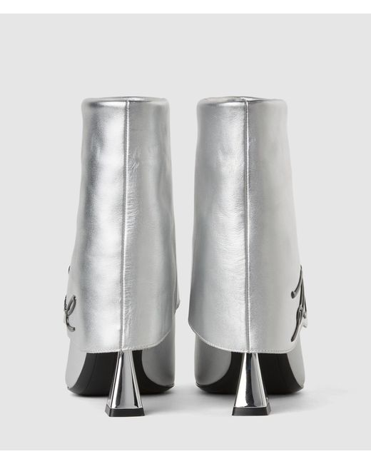 Bottes Exclusif À Rabat Debut Ii, Femme, Taille Karl Lagerfeld en coloris Metallic
