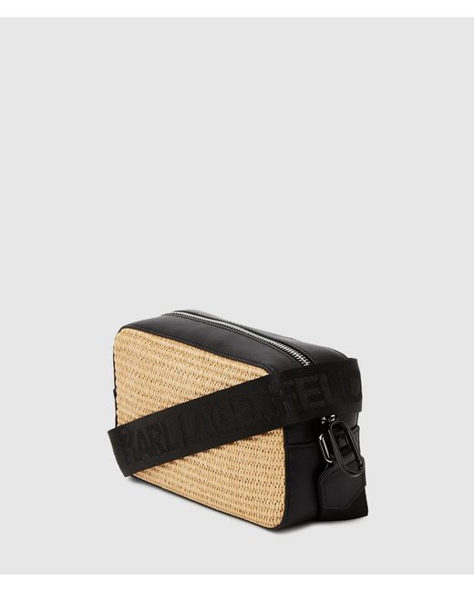 KL Jeans Natural Woven Camera Bag