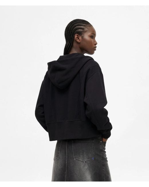 KL Jeans Black Milano Zip-Up Hoodie