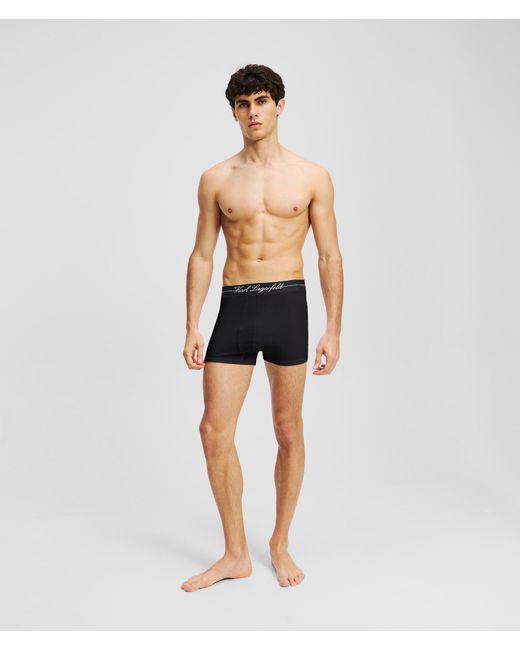 Karl Lagerfeld Hotel Karl Boxershorts – 3Er-Set, Herren, Größe in Green für Herren