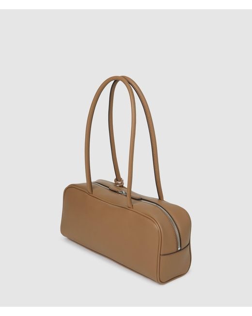 Karl Lagerfeld Natural Ikon Smooth Rectangular Bag