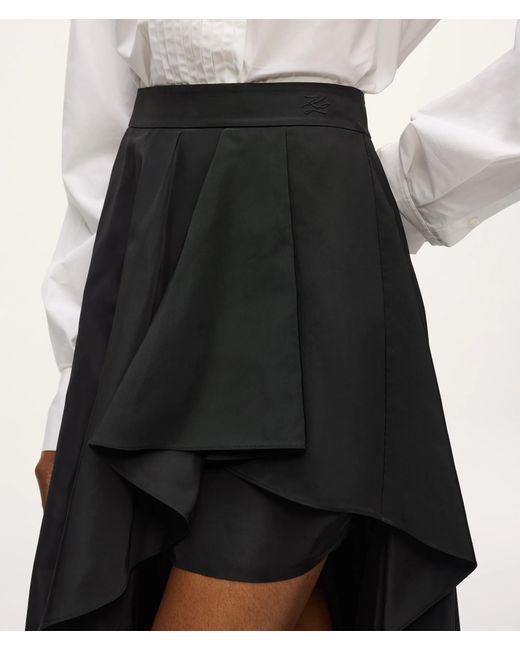 Karl Lagerfeld White Kl Studio Ruffle Skirt