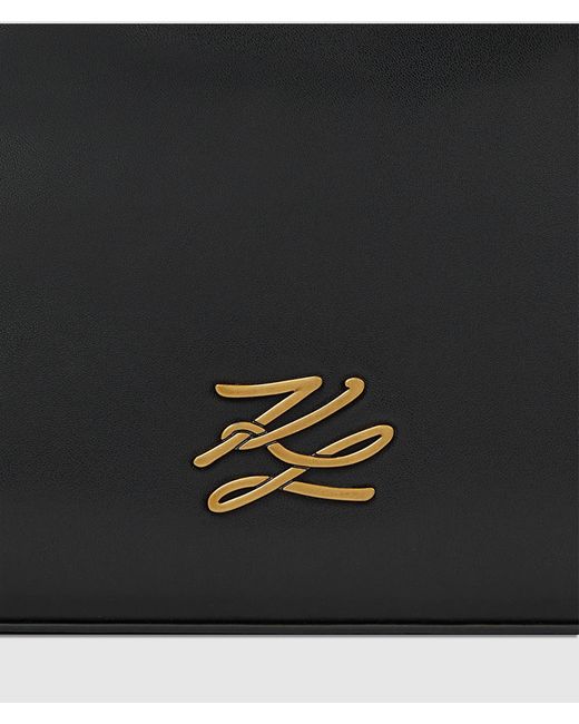 Karl Lagerfeld Blue K/Autograph Small Bowling Bag