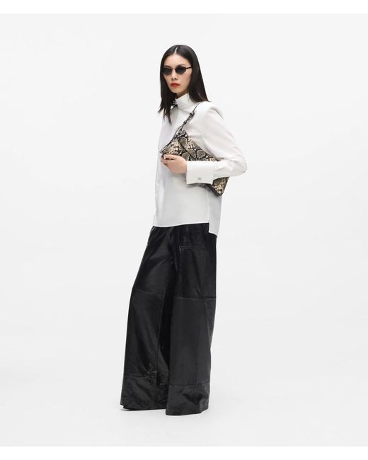 Karl Lagerfeld Multicolor K/Autograph Twist Python Shoulder Bag