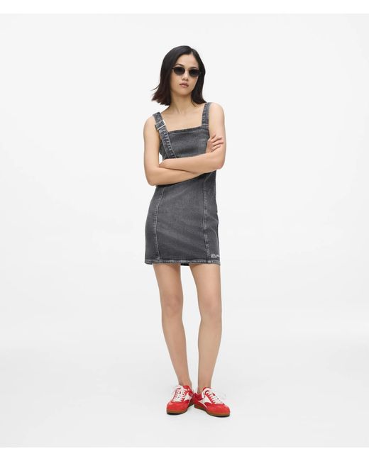 KL Jeans Blue Belted Denim Dress