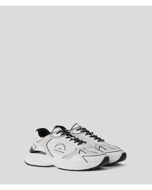 Karl Lagerfeld White Rue St-guillaume Komet Sneakers for men