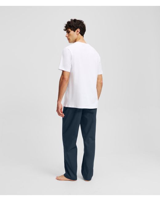 Karl Lagerfeld , Man, Multicoloured, Size: L in White für Herren