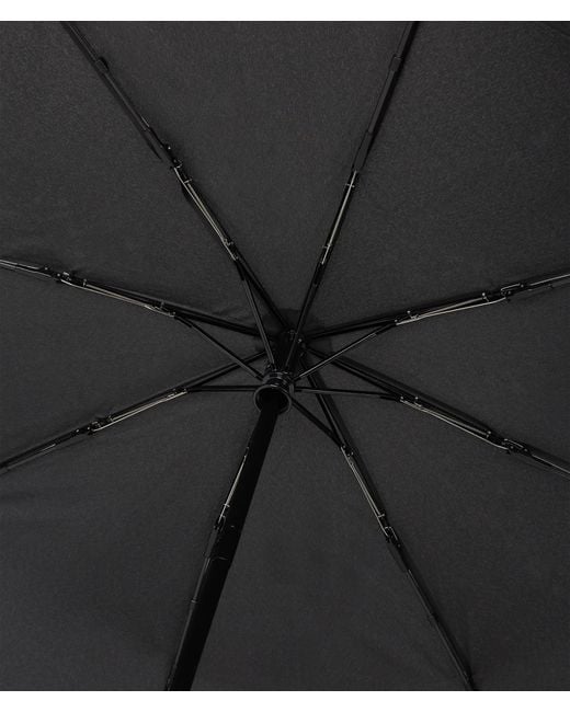 Karl Lagerfeld Black K/Signature Rope Small Umbrella