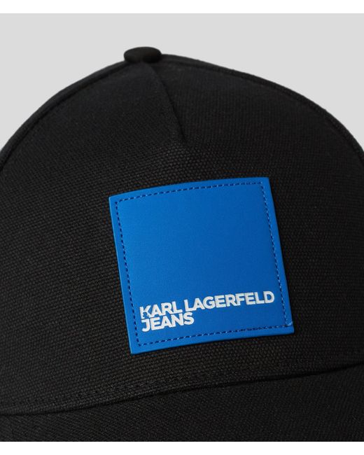 KL Jeans Blue Logo Patch Cap