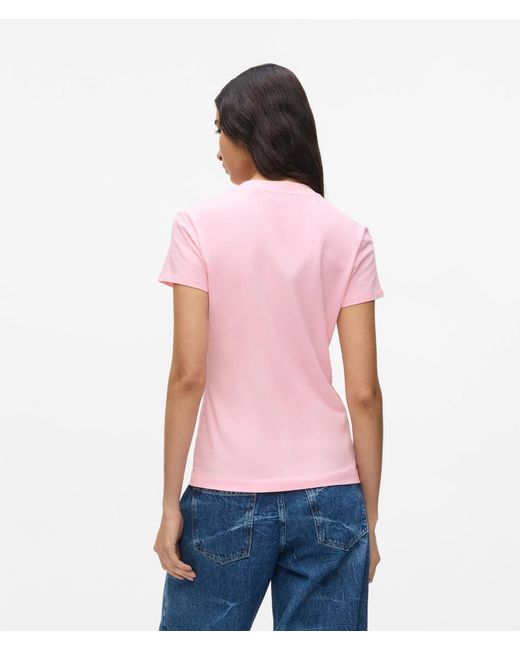 KL Jeans Red Slim K Logo T-Shirt