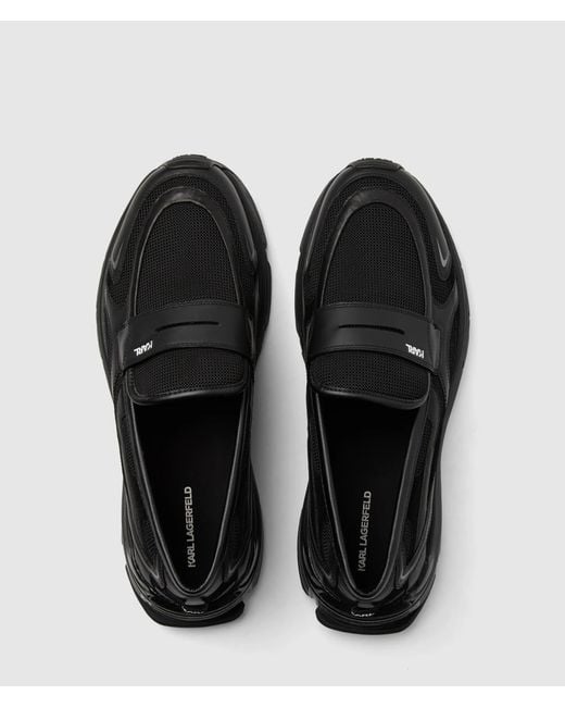 KL Jeans Black Orion Loafers for men