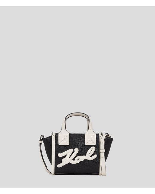 Karl Lagerfeld Multicolor K/skuare Small Tote Bag
