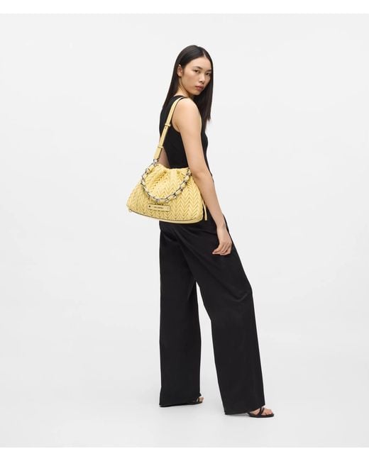 Karl Lagerfeld Metallic K/Weave Chain Shoulder Bag