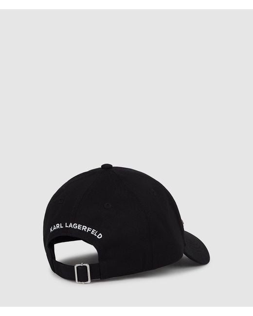 Karl Lagerfeld Black Ikon Choupette Pin Cap