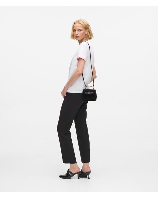 Karl Lagerfeld Black Exclusive K/Autograph Rhinestone Nano Bag