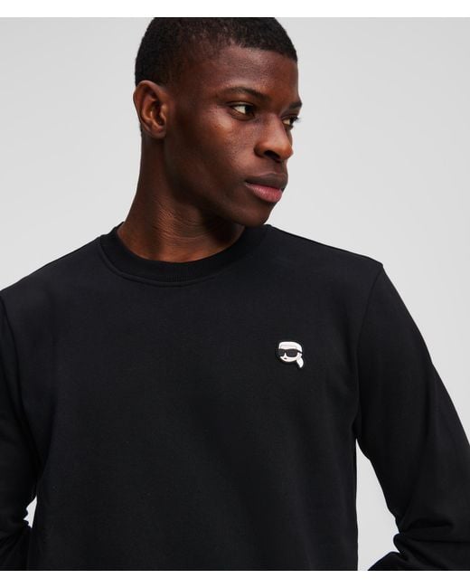 Karl Lagerfeld Blue Ikon Sweatshirt for men