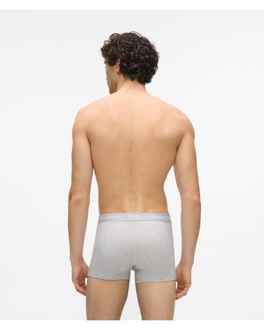 Karl Lagerfeld Multicolor Hearts Trunks – 3-Pack, Multicoloured for men