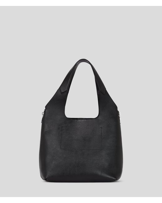 Karl Lagerfeld Black K/Hardware Medium Tote Bag