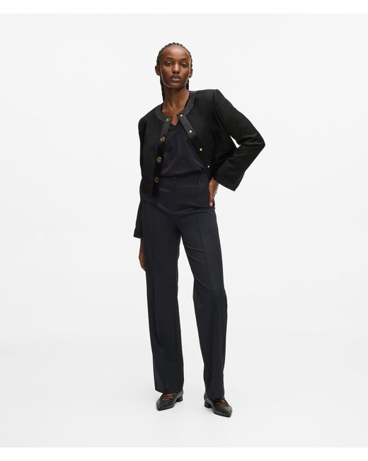 Veste Avec Lettres Karl Dna, Femme, Taille Karl Lagerfeld en coloris Black