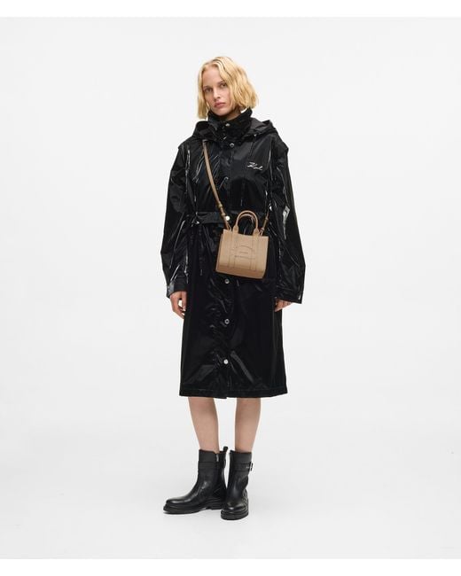 Karl Lagerfeld Natural Rue St-Guillaume Mini Tote Bag