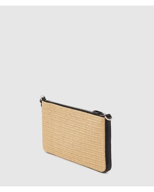 KL Jeans Natural Woven Convertible Pouch