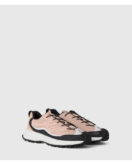 Karl Lagerfeld White Orion Trail Signature Sneakers