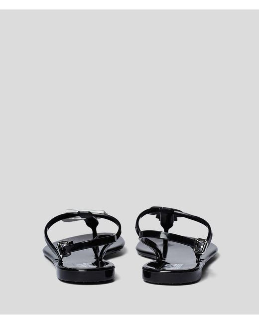 karl lagerfeld jelly sandals