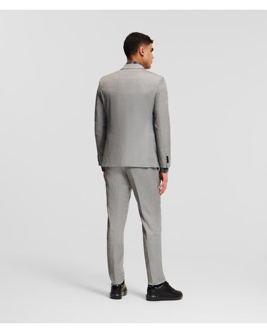 Karl Lagerfeld Gray Three-piece Suit for men