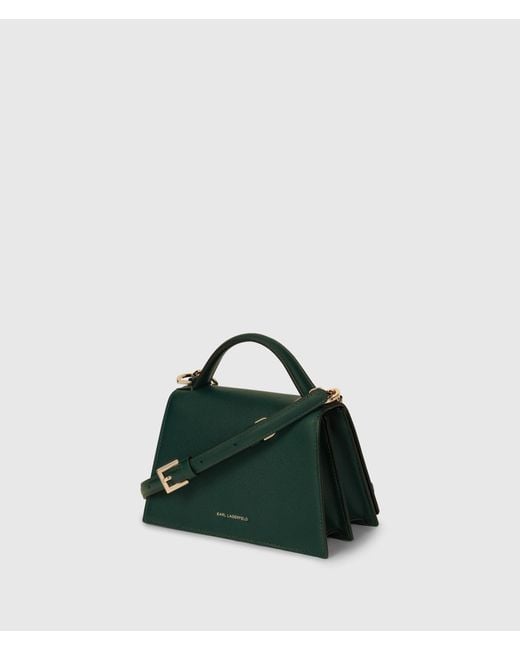 Karl Lagerfeld Green K/Signature Small Crossbody Bag