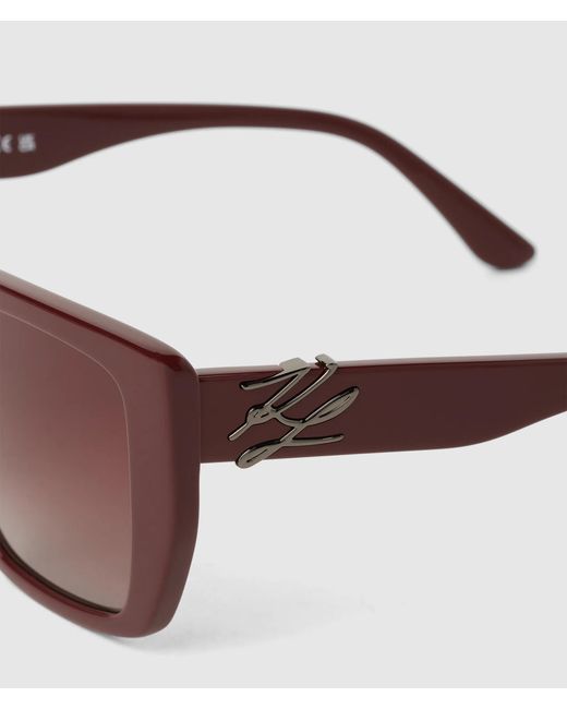 Karl Lagerfeld Multicolor Autograph Chunky Sunglasses, Multicoloured
