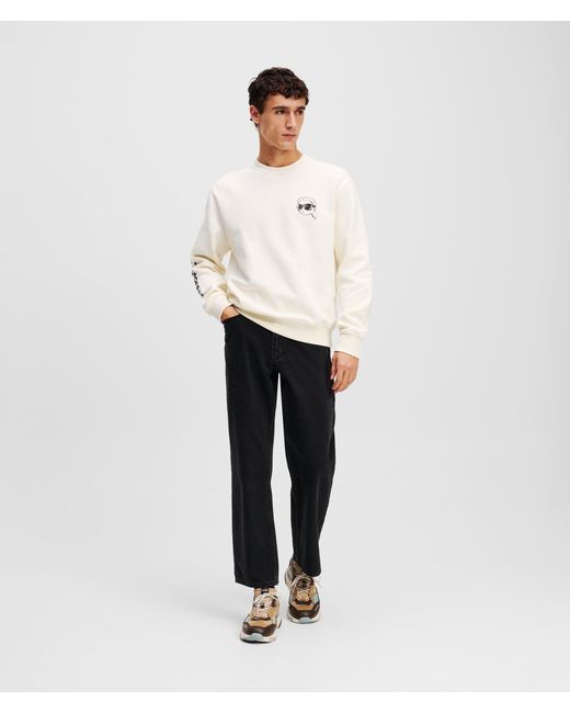 Karl Lagerfeld Natural Ikon Sweatshirt for men