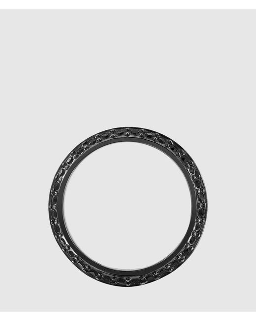 Karl Lagerfeld Gray Crystal Ring