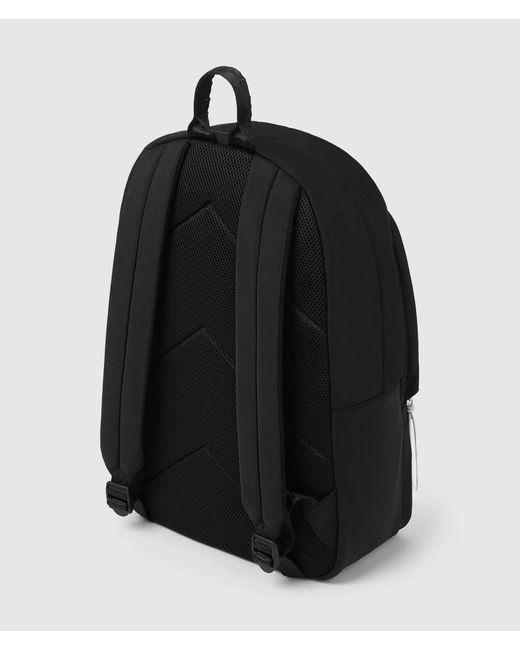 KL Jeans Black Utility Drawstring Backpack for men