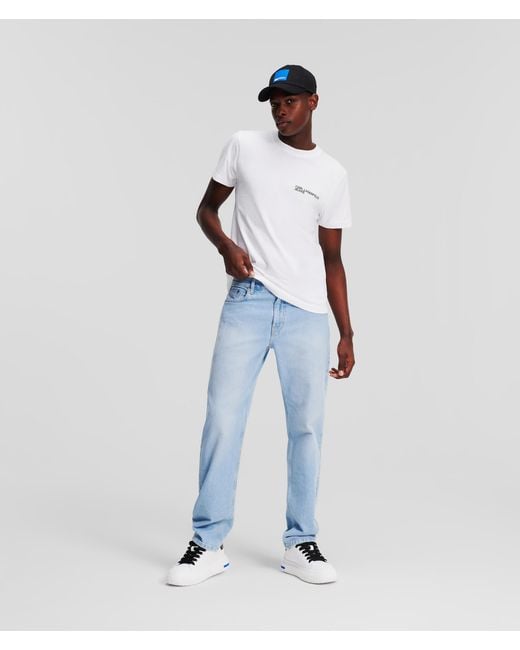 Karl Lagerfeld Klj Straight Jeans in Blue for Men Lyst UK