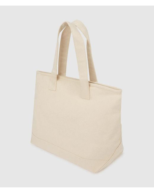 Sac En Toile Avec Logo Extra-Large, Homme, Taille Karl Lagerfeld pour homme en coloris White