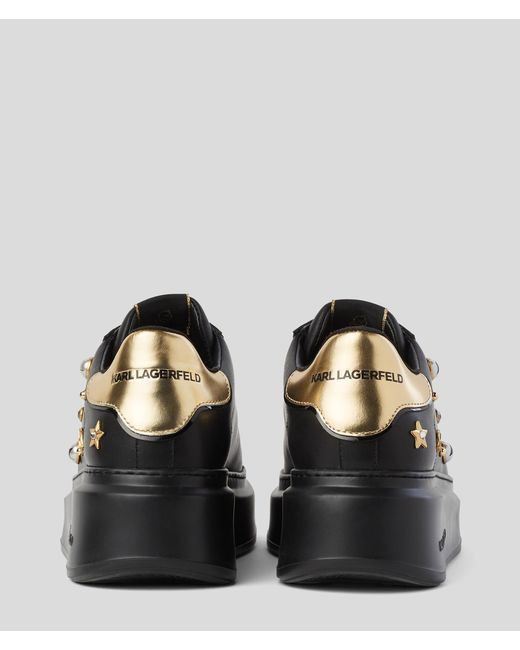 Karl Lagerfeld Black Anakapri Karl Charms Sneakers