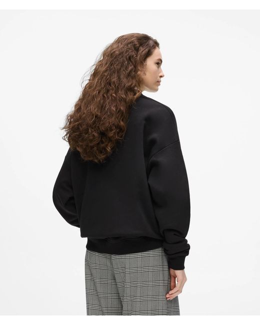 Karl Lagerfeld Black Ikon Choupette Muse Sweatshirt