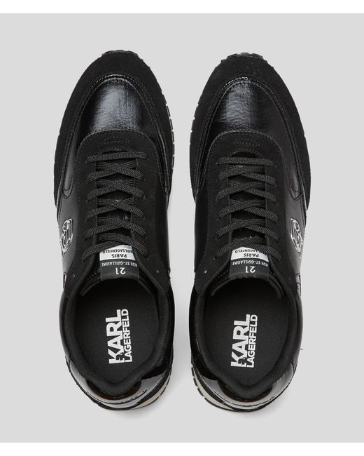 Karl Lagerfeld Black K/ikonik Nft Velocitor Ii Sneakers for men
