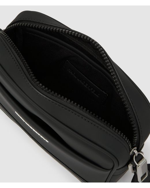 Karl Lagerfeld Kameratasche Mit Minimalistischem Logo, Herren, Größe in Black für Herren