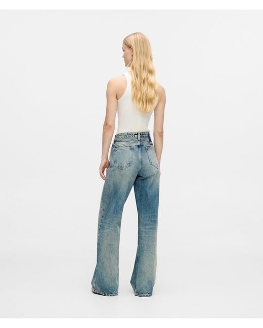 KL Jeans Blue Mid-Rise Relaxed Jeans