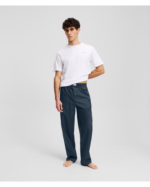 Karl Lagerfeld , Man, Multicoloured, Size: L in White für Herren
