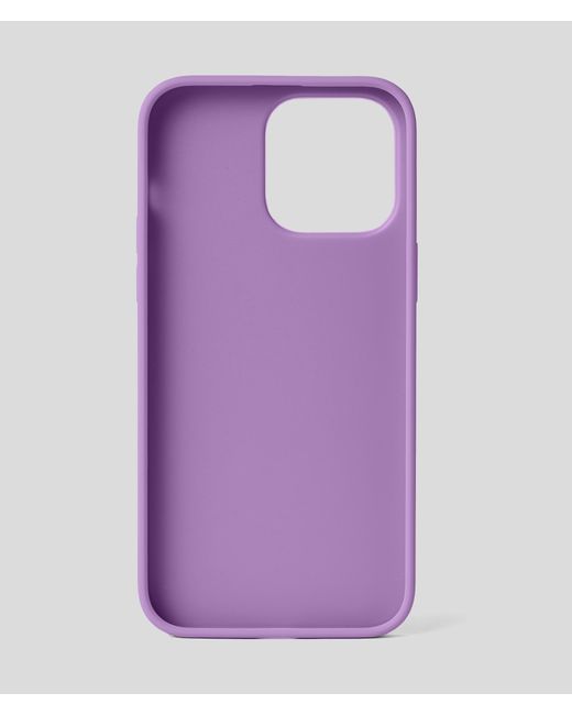 Coque De Protection K/signature Pour Iphone 14 Pro Max Karl Lagerfeld en coloris Purple