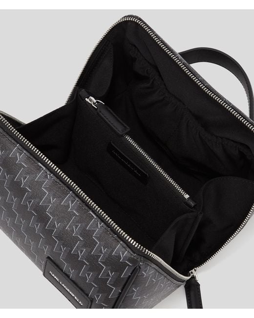 Karl Lagerfeld Black K/voyage Wash Bag