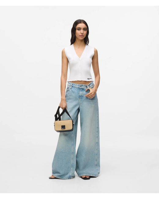 KL Jeans Natural Woven Camera Bag