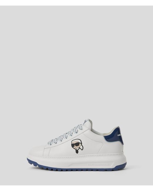Baskets Crantées Ikon Nft Kapri Karl Lagerfeld pour homme en coloris White