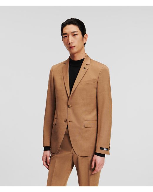 Karl Lagerfeld Natural Two-piece Suit for men